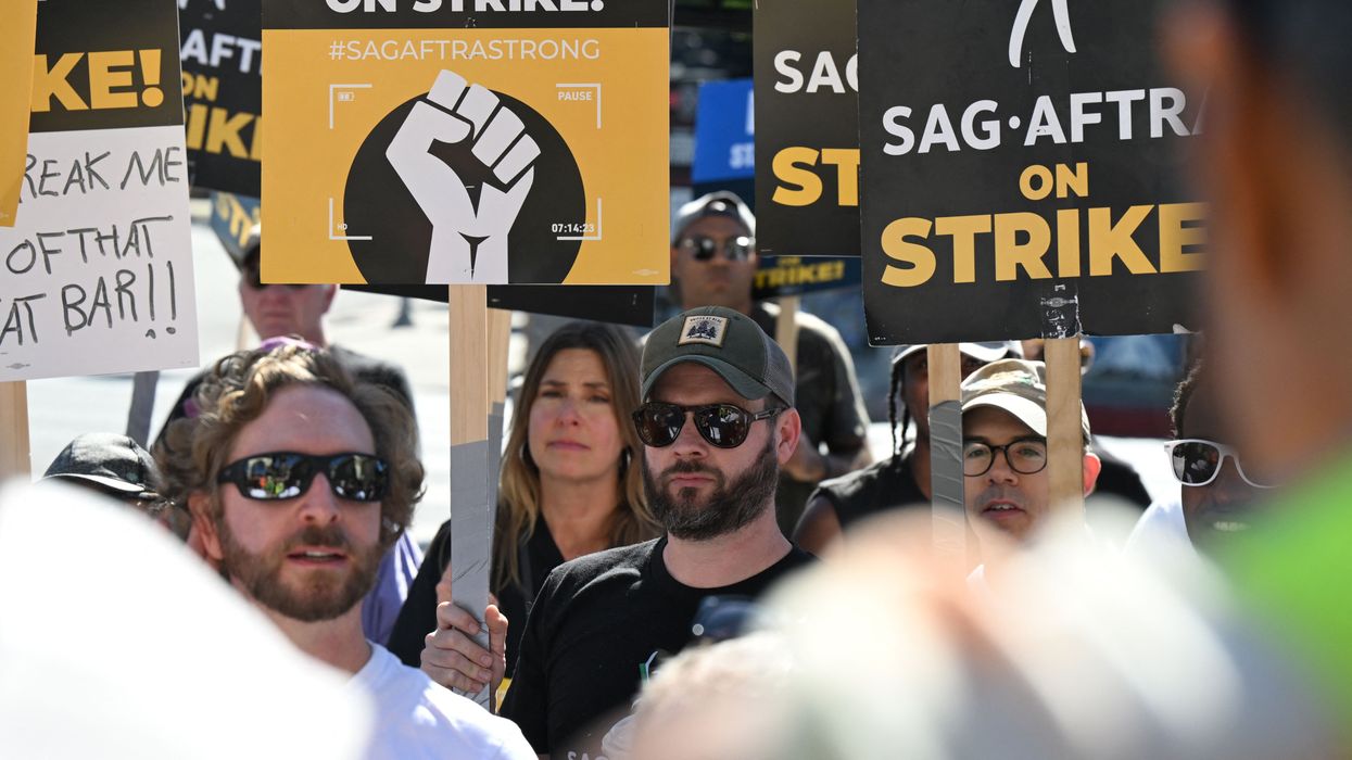 SAG-AFTRA members and supporters