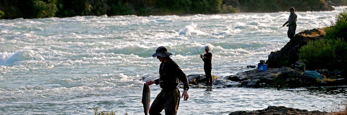 Salmon fishers in Bristol Bay