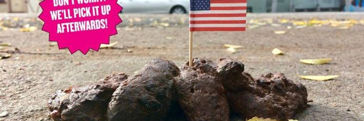 Rightwing Protesters to Be Welcomed in San Francisco... With Piles of Dog Poop