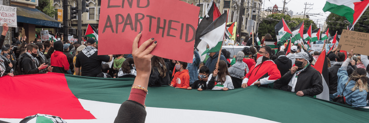 San Francisco protest for Palestine