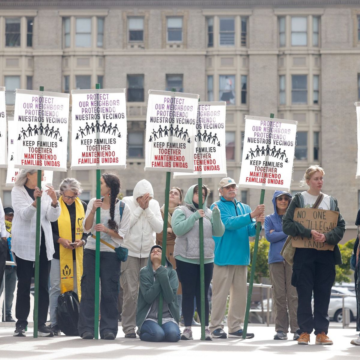 San Francisco Rally at Phillip Burton Federal Building and U.S. Courthouse Hearing for Guillermo Medina Reyes Ice Detention and Deportation