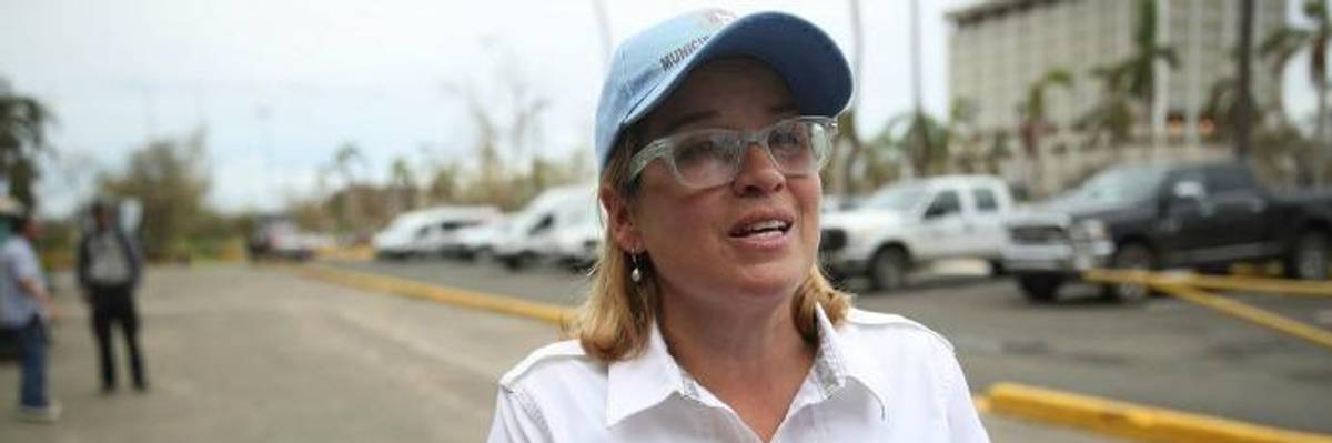 'We Need Water!' San Juan Mayor Rips Trump's Inadequate Response to Puerto Rico Crisis