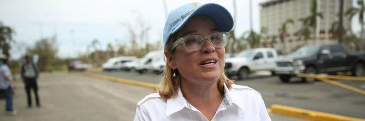 'We Need Water!' San Juan Mayor Rips Trump's Inadequate Response to Puerto Rico Crisis