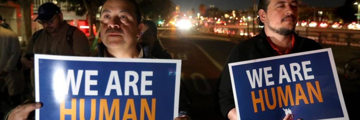 Sanctuary march, rally for immigration rights