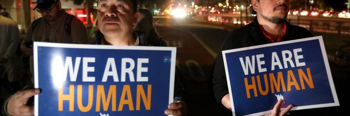 Sanctuary march, rally for immigration rights