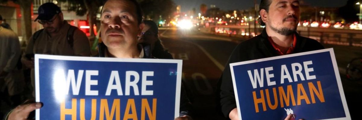 Sanctuary march, rally for immigration rights