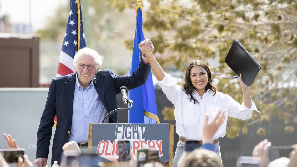 Sanders and AOC on Oligarchy tour.
