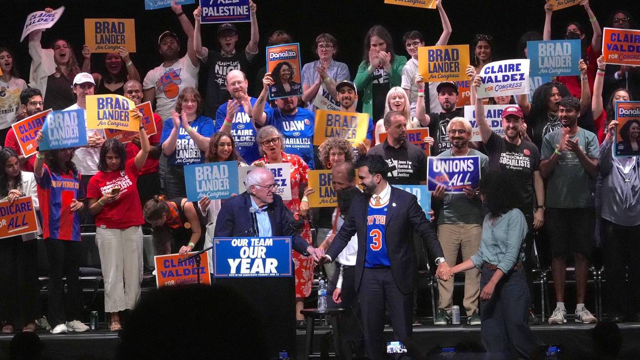 Sanders and Mamdani host election rally in New York City
