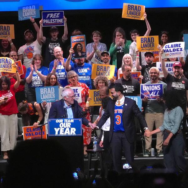 Sanders and Mamdani host election rally in New York City