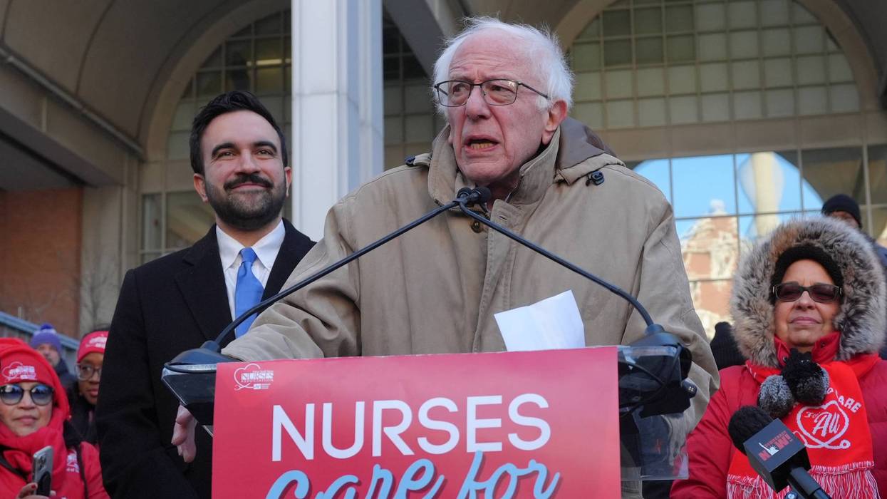 Sanders and Mamdani support nurses strike in New York