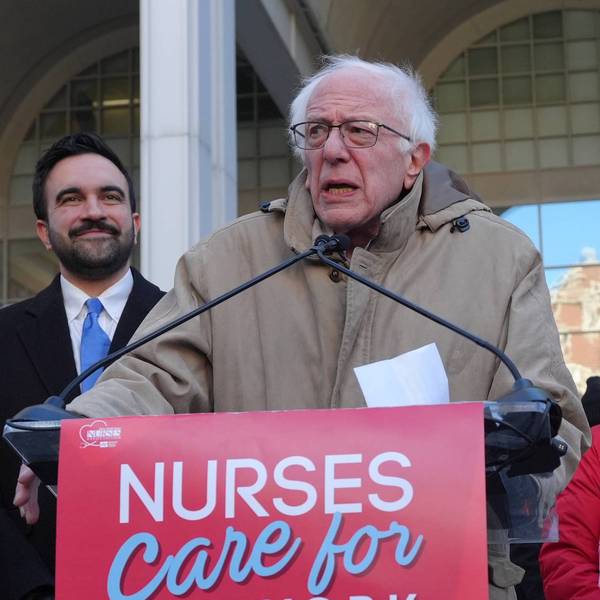 Sanders and Mamdani support nurses strike in New York
