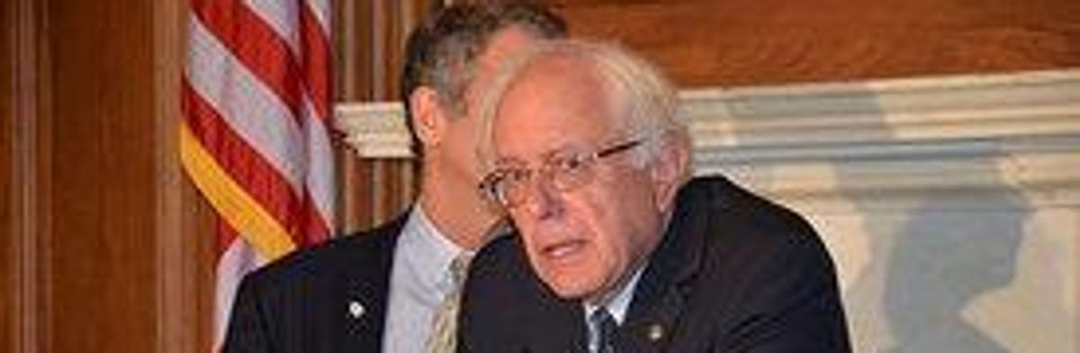 Sen. Sanders: 'Global Warming a Far More Serious Problem Than Al Qaeda'