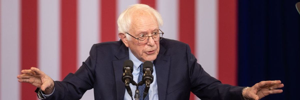 Sanders speaks at NHTI Concord's Community College
