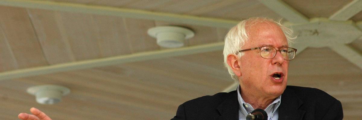 As Mainstream Comes Down Hard on Palestinians, Sanders Cites Human Rights Violations in Gaza