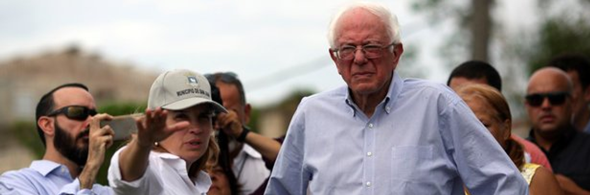 Sanders Intros $146 Billion 'Transformation Blueprint' for Puerto Rico and Virgin Islands