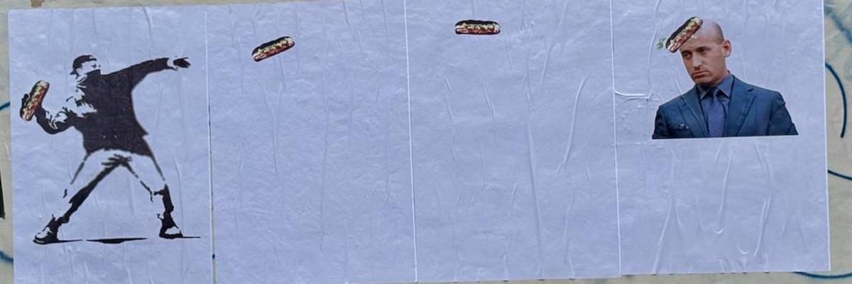 Sandwich guy targets most vilely deserving target ever