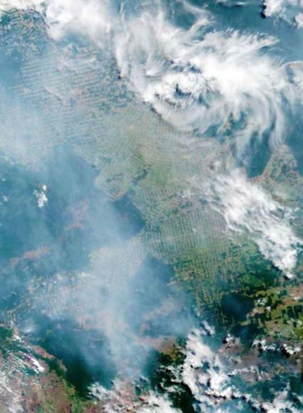 Satellite image of Rondonia