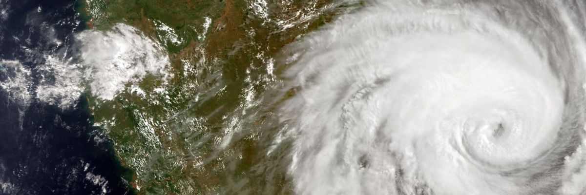 Satellite Imagery Of Tropical Cyclone Freddy
