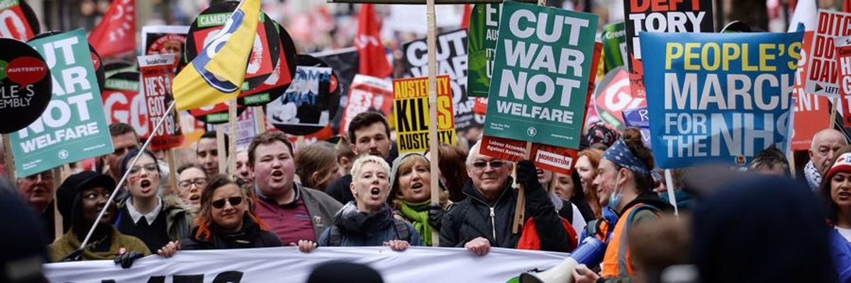 'Ditch Dodgy Dave': Anti-Austerity Protest Brings 150,000 to the Streets of London