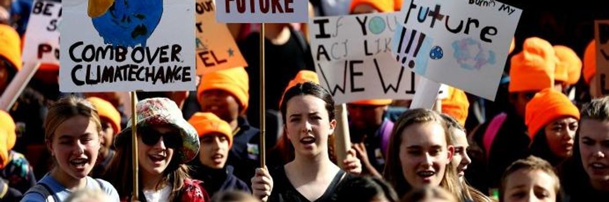 'Save Our Planet, Save Our Future':  Youth Demand Action With Massive Climate Strikes Worldwide