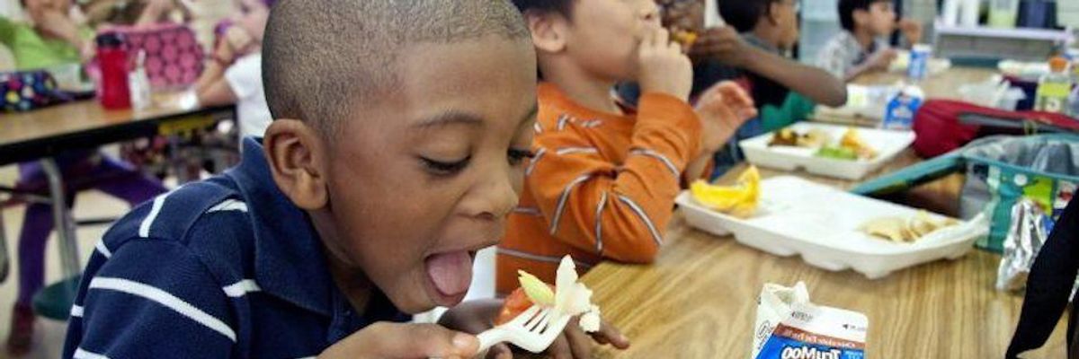 US Kids Shouldn't Go to School Hungry
