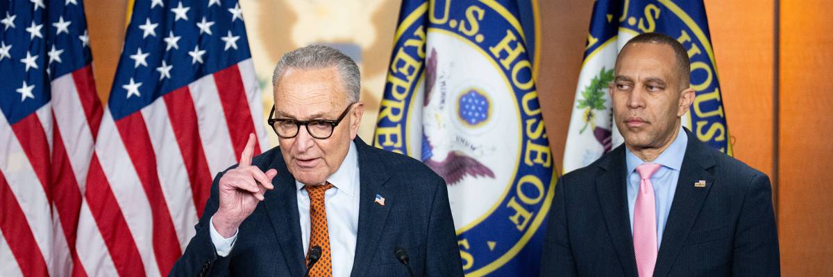 Schumer and Jeffries News Conference