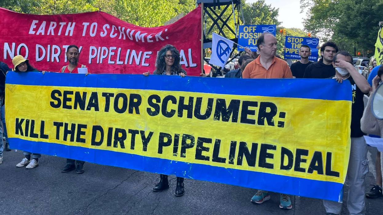 Schumer protest