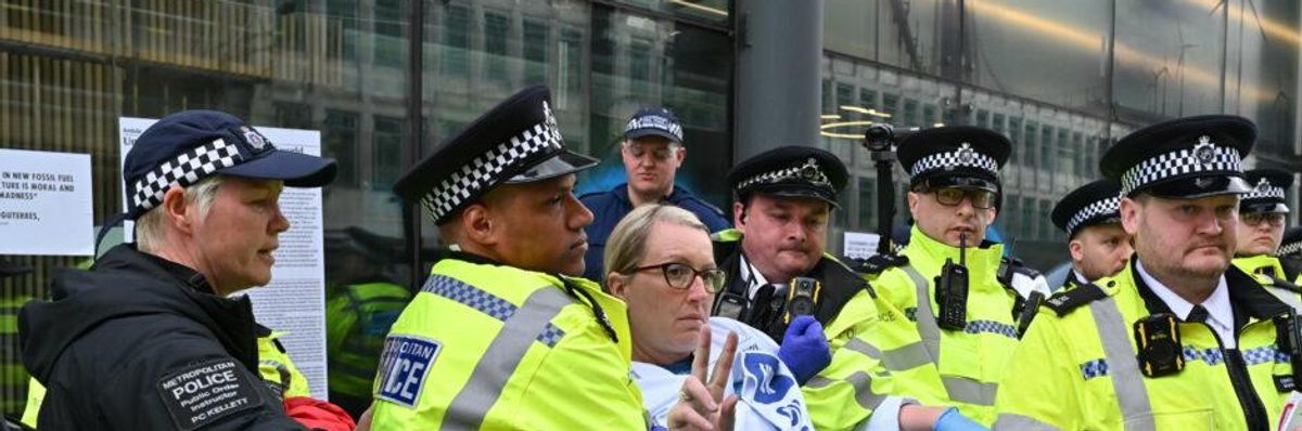 Scientist Emma Smart is arrested