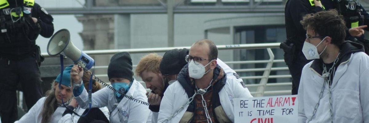 Scientist Rebellion in Berlin