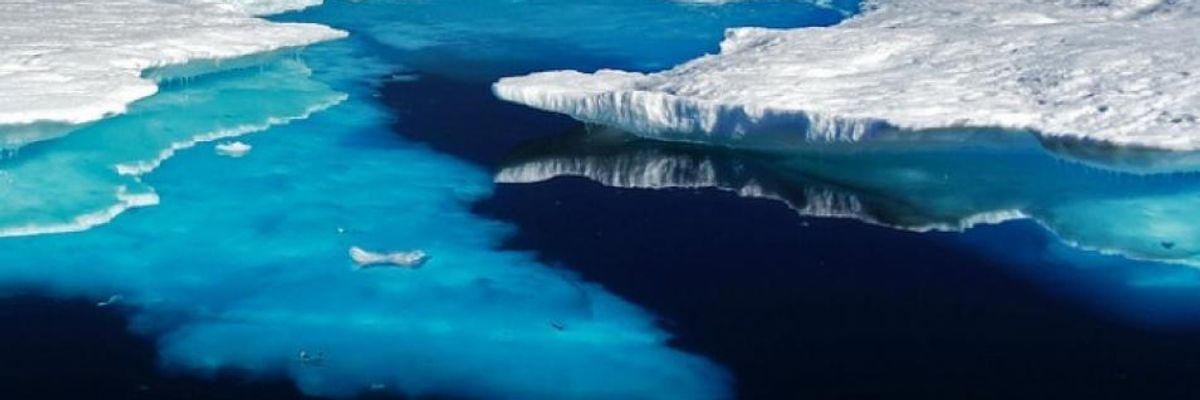 As Planet Edges Closer to Multiple Climate Tipping Points, Scientists Identify First Active Methane Gas Leak in Antarctica
