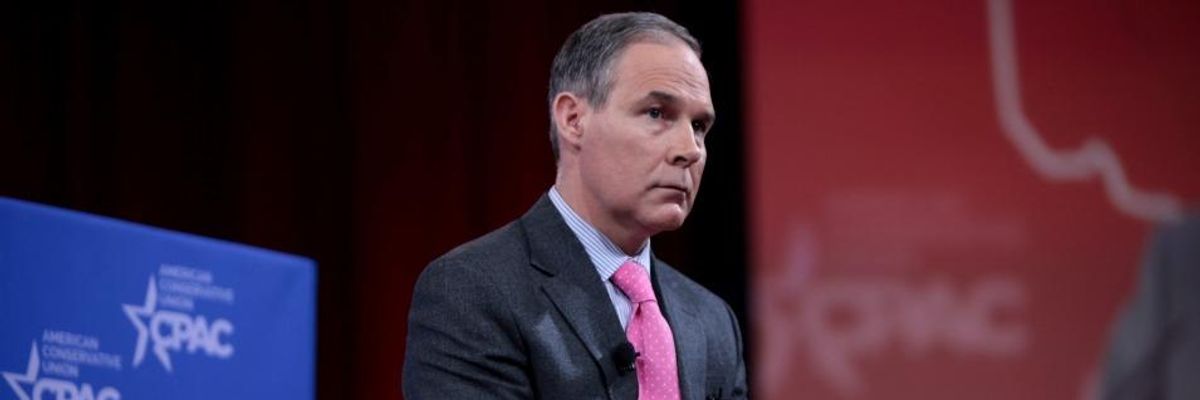 As Corruption Allegations and Federal Probes Pile Up, Green Groups Say Scott Pruitt's Days 'Numbered' at EPA