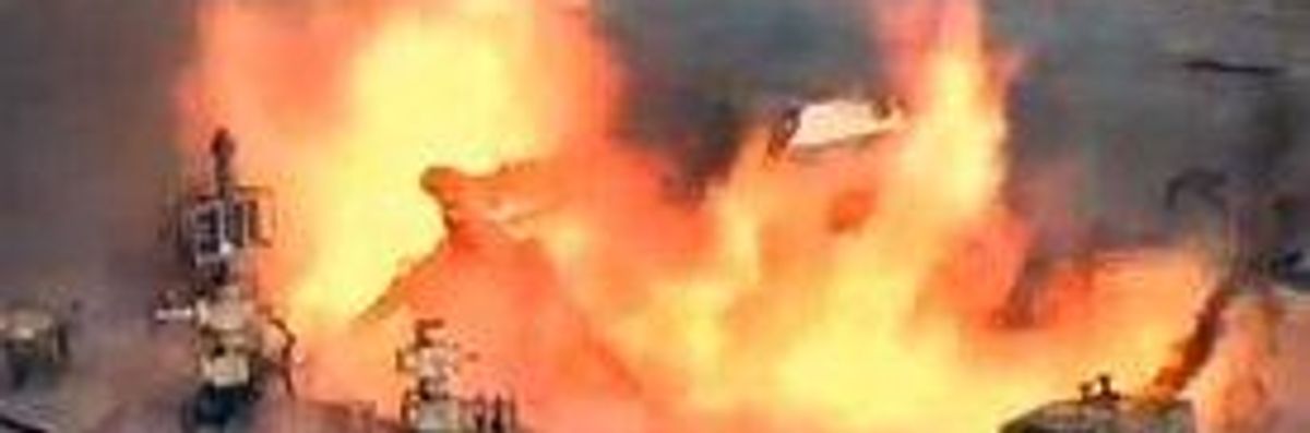 Explosion at Fracking Well Sparks Fire Set to Rage for Days