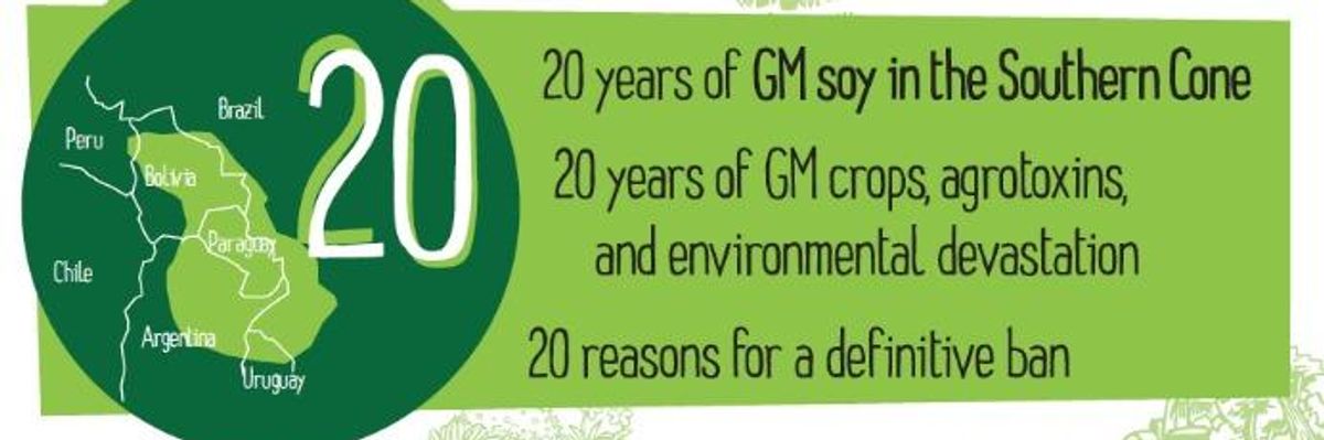 20 Years of GM Soy in the Southern Cone of Latin America, 20 Reasons for a Definitive Ban