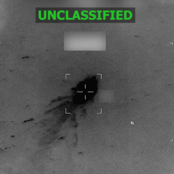 Screengrab of targeting of boat in east Pacific.