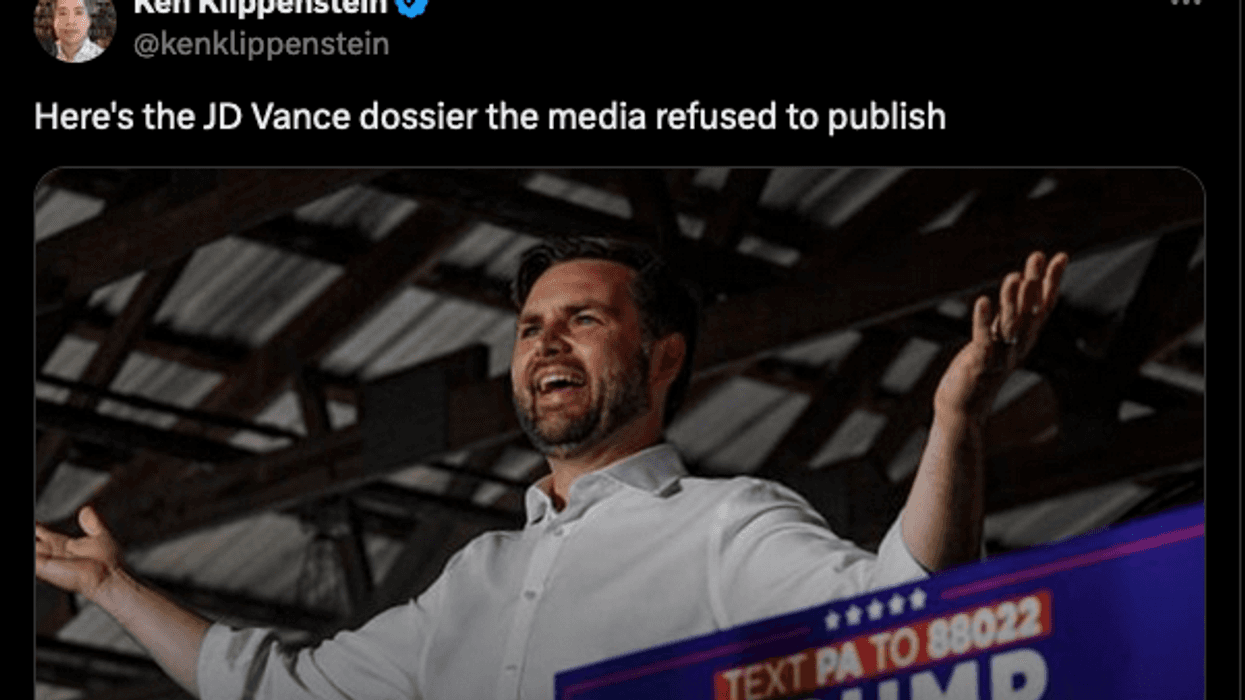 X Suspends Journalist Ken Klippenstein Over Publication of JD Vance Dossier