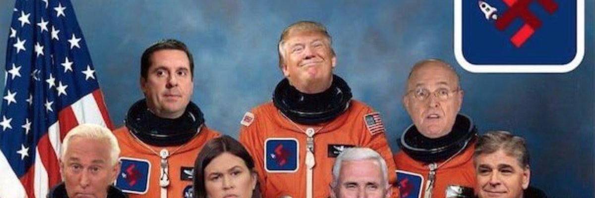 Roger Stone Deletes 'Proud' Nazi Space Force Image Posted to Instagram, But the Internet Never Forgets