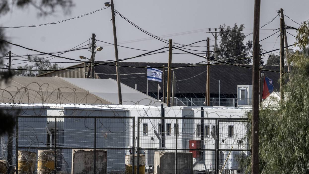 Sde Teiman prison in the Negev Desert