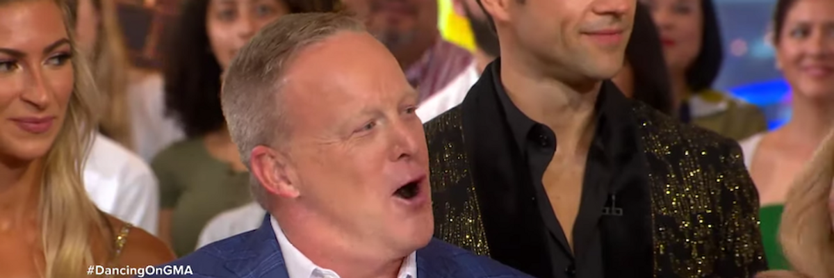 Former Trump Press Secretary Sean Spicer Joins 'Dancing With the Stars,' Generating Outrage and Fears of Inevitable Rehabilitation of Administration