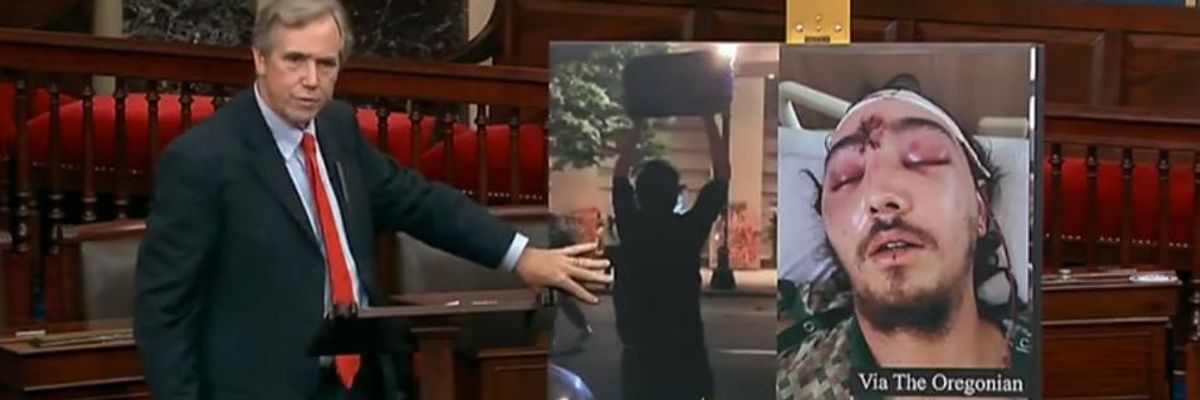 'This Has to Stop': Oregon Senators Unveil Amendment to Bar Trump From Sending Secret Police Into US Cities