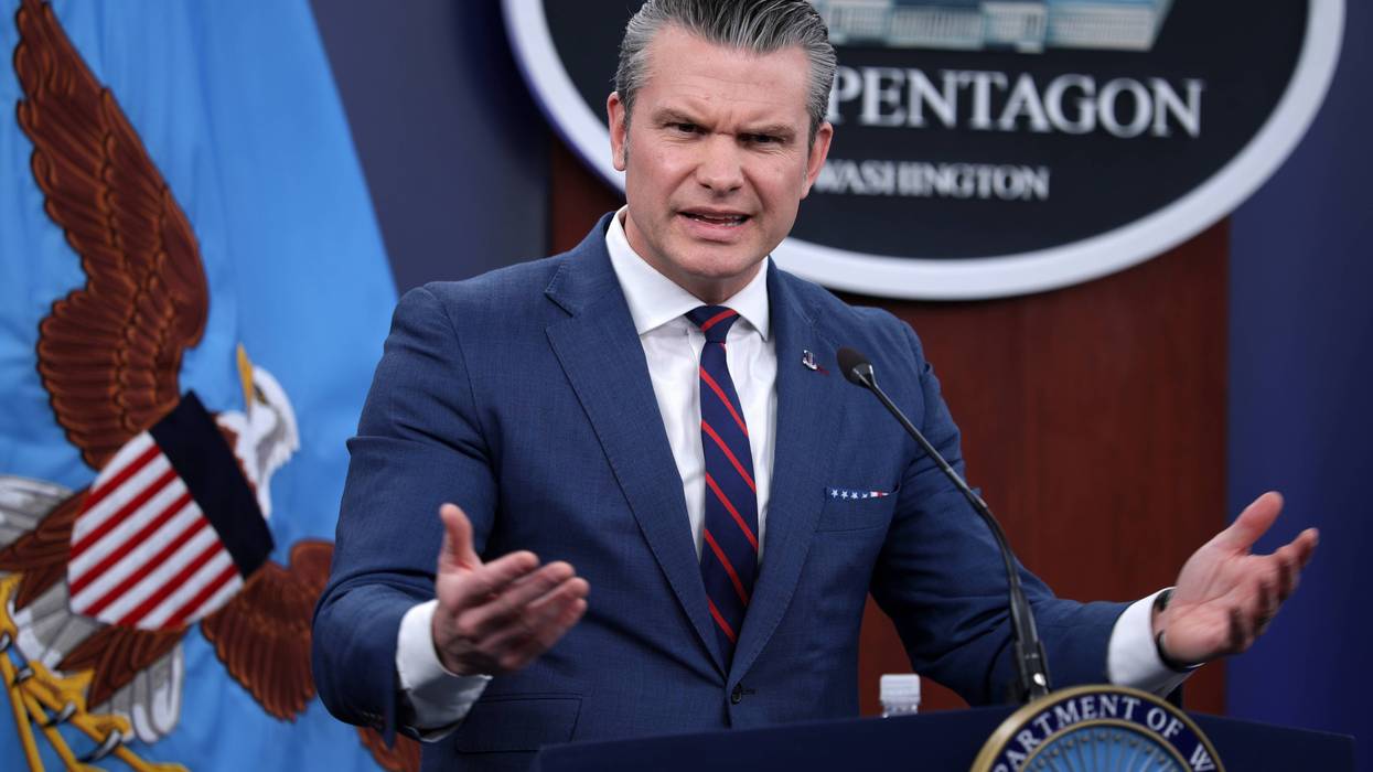 Secretary Hegseth And Chairman Caine Hold Pentagon Press Briefing On Iran Strikes