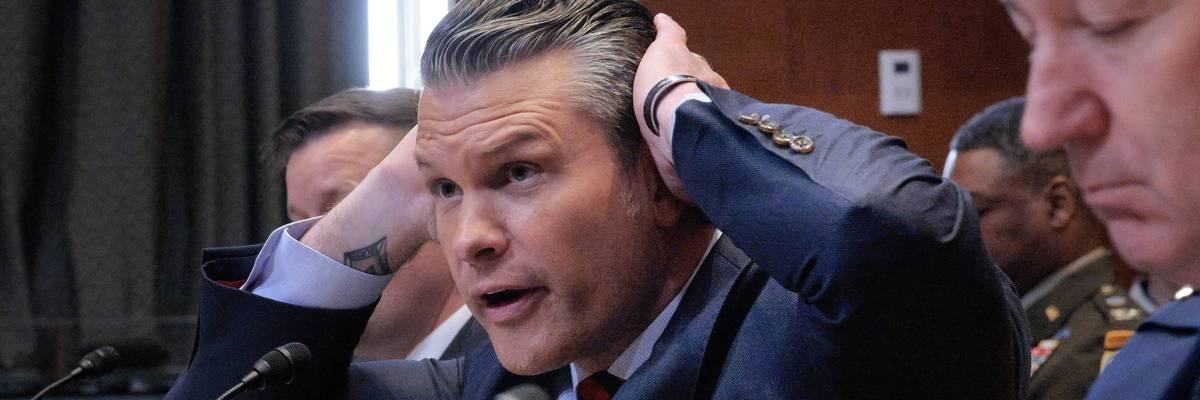 Secretary Hegseth And General Caine Testify During Senate Hearing