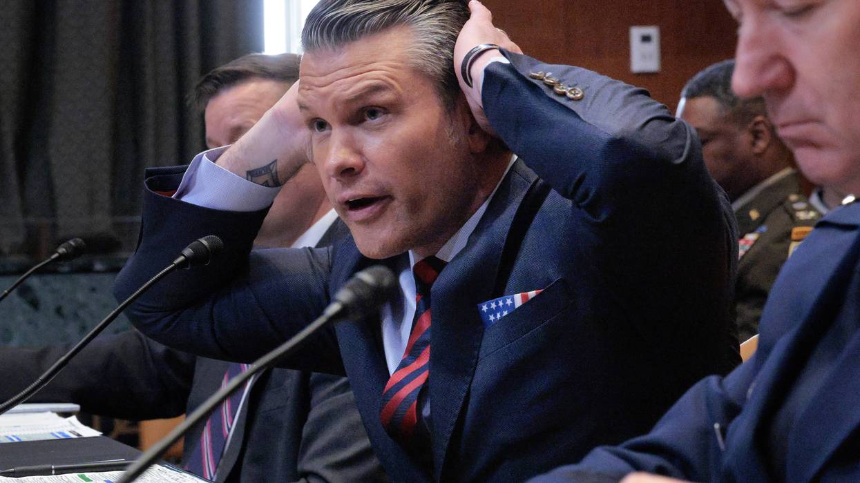 Secretary Hegseth And General Caine Testify During Senate Hearing