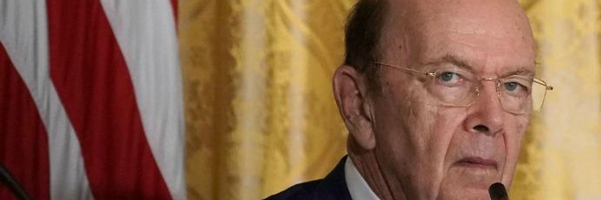 'Among the Biggest Grifters in American History': Wilbur Ross Accused of Stealing More Than $120 Million