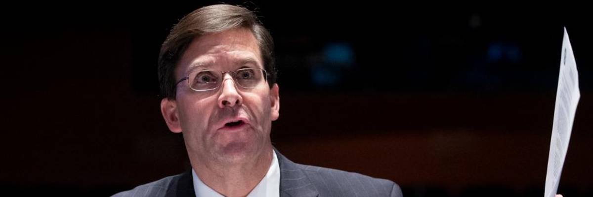 'What a Disgrace': Pentagon Weighing $2.2 Billion in Cuts to Military Healthcare Just After Passage of $740 Billion Budget