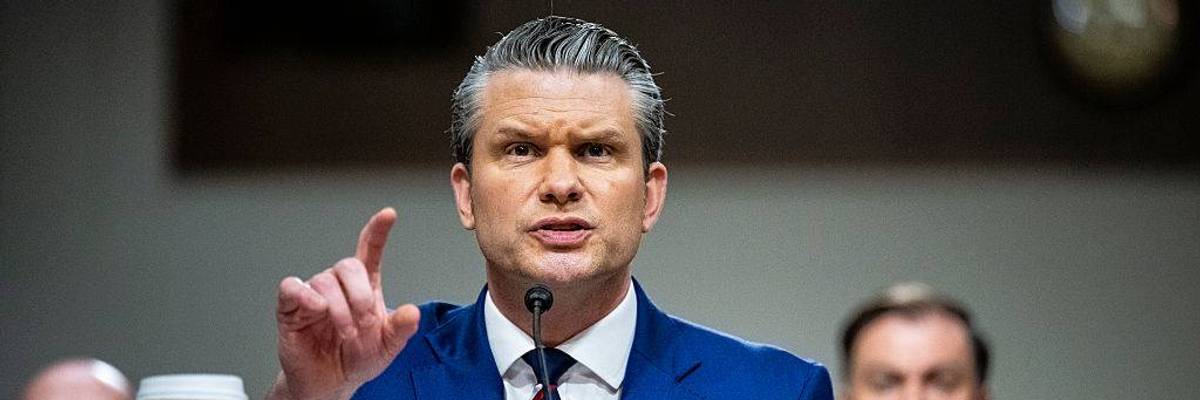 Hegseth Lampooned for Absurd Video Claiming $1.5 Trillion Pentagon Budget Puts 'American Taxpayer First'