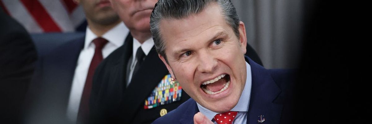 Secretary Of Defense Pete Hegseth