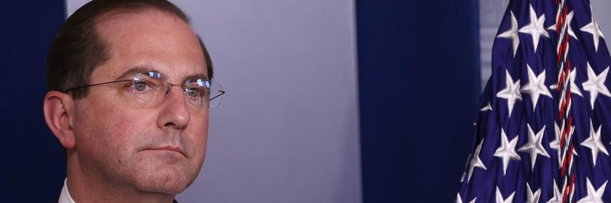 'Never Heard of Anything Like This': Watchdogs Sound Alarm as Trump Puts For-Profit Insurer in Charge of Covid-19 Hospital Funds