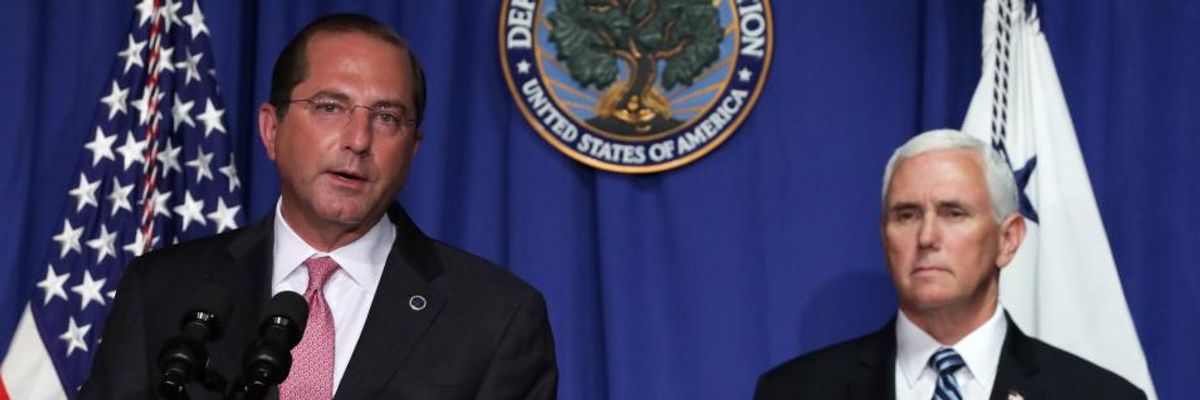 'Astounding': Trump Officials Reportedly Bypassed CDC Scientists to Publish 'Dangerous' Covid-19 Testing Guidelines