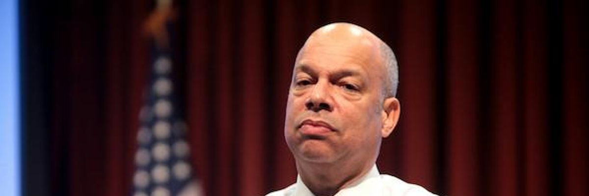 Homeland Security Secretary Jeh Johnson Takes High-School Detention to a New Level