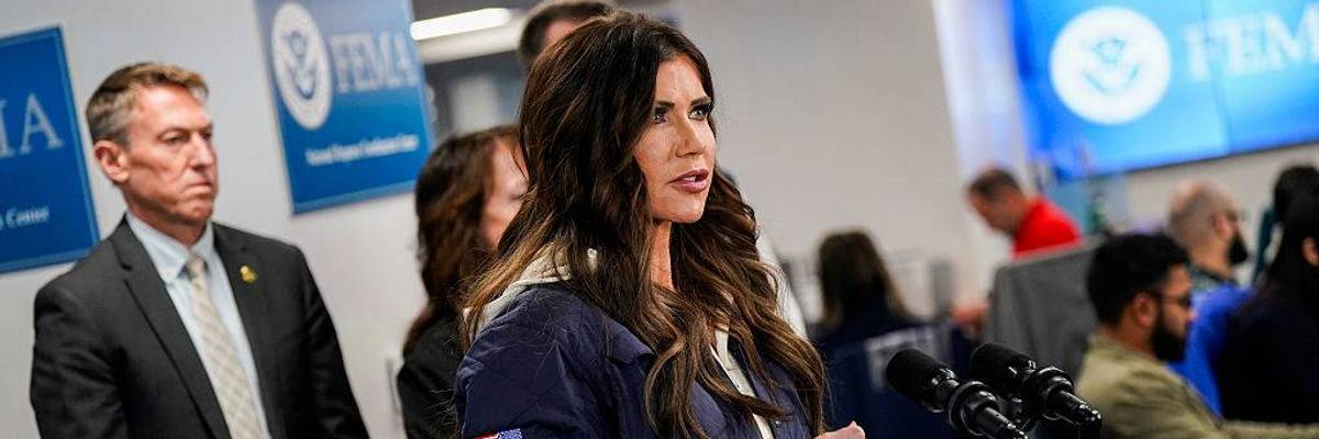 'Noem's Impeachment Is the Bare Minimum': Fury at DHS Chief Grows After Pretti Killing